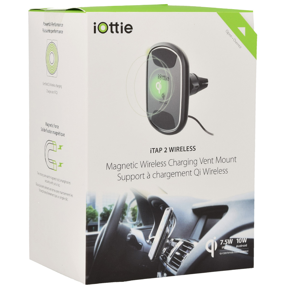 iOttie iTap Magnetic 2 Wireless Air Vent Mount - uniwersalny uchwyt magnetyczny samochodowy do kratki nawiewu.